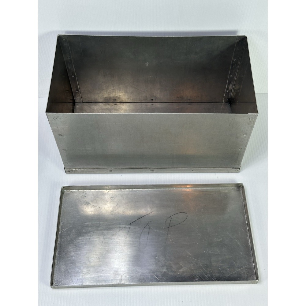 Vintage‎ Handmade Aluminum Project Box 15" X 8" X 8" Made in USA